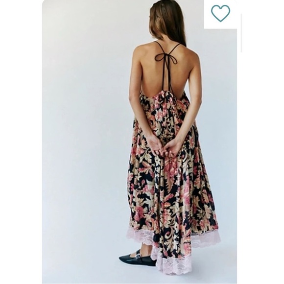 New Free People Primmy Printed Midi Dress - Picture 3 of 13